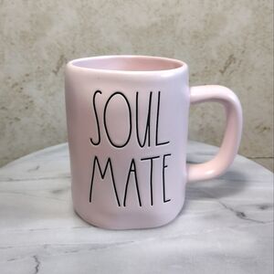 Rae Dunn Artisan Collection by Magenta SOUL MATE pink Mug